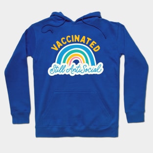 Vaccinated, Still Antisocial Hoodie